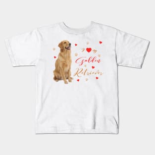 I absolutely love my Golden Retriever! Especially for Golden owners! Kids T-Shirt